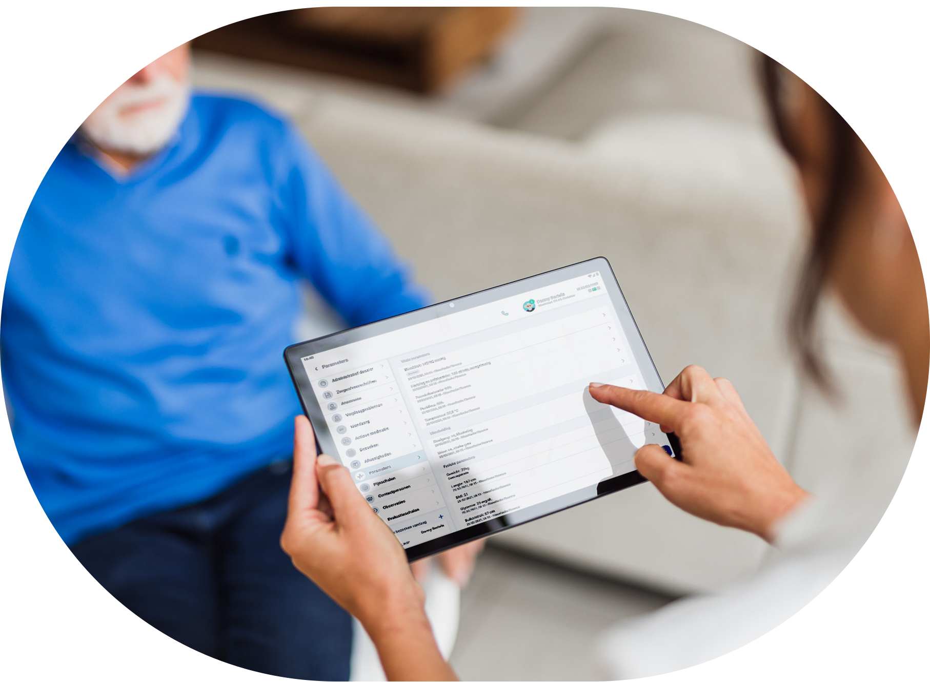 nexuzhealth nurse tablet
